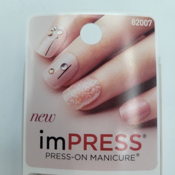 New Impress Earth Tones Crossing Lines  press on manicure  set - Picture 3 of 7